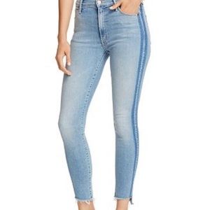 Mother Stunner Side Stripe Jeans